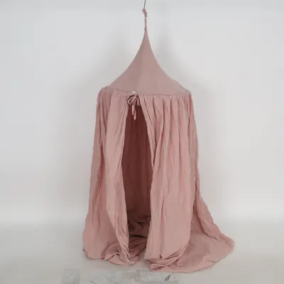 Lit canopée (Rose) de N74 Coton