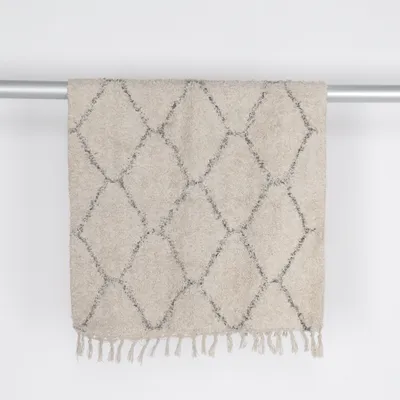 Short pile rug (Beige) from Goa Cotton