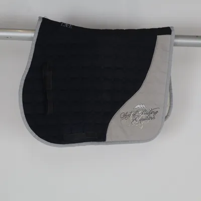 Saddle pad (Black, Gray) from Equiline