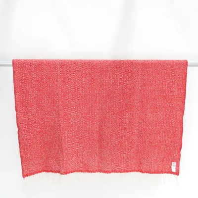 Blanket (Red, White) from Klippan