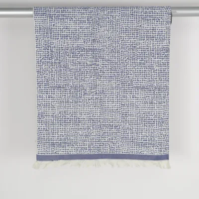 Beach towel (Blue, White) from Marimekko