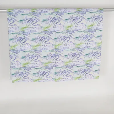 Tablecloth (Purple, Green, White) Polyester