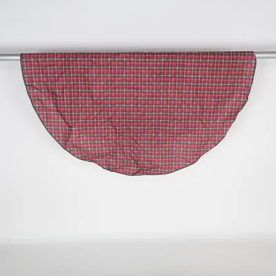 Tapis de sapin de Noël (Rouge, Vert) Polyester