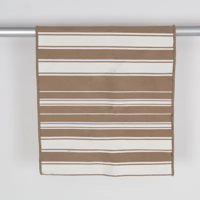 Tapis tissé (Beige, Blanc)