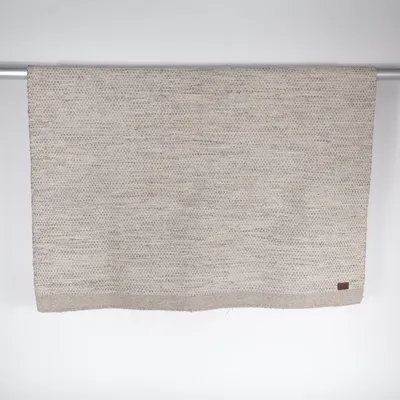 Rag rug (Beige, Gray) from Klippan Yllefabrik