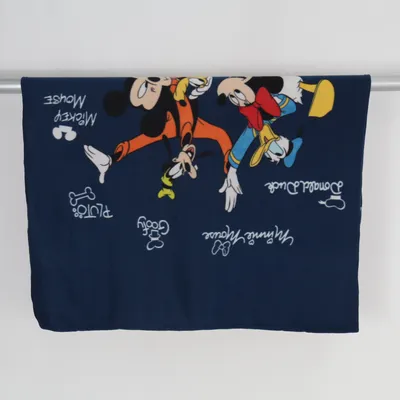 Blanket (Blue, Multicolored) from Disneyland Paris Polyester
