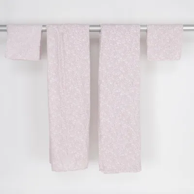 Bäddset (Rosa, Vit) från Redlunds Bomull