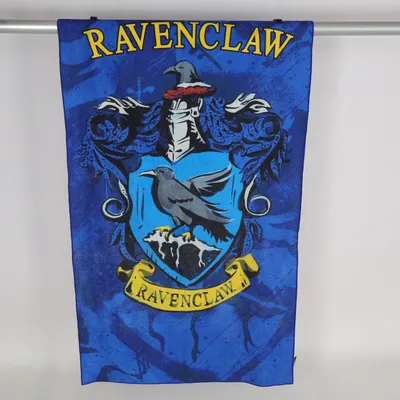 Badehåndklæde (Blå, Flerfarvet) fra Harry Potter Polyester