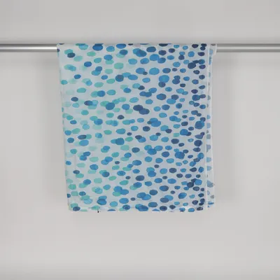 Duschdraperi (Vit, Flerfärgad) från IKEA Polyester