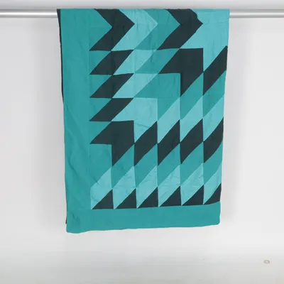 Blanket (Green, Blue)
