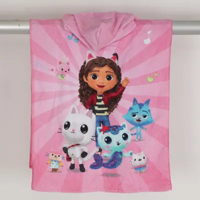 Bath towel (Gabby's Dollhouse) from Dreamworks Cotton