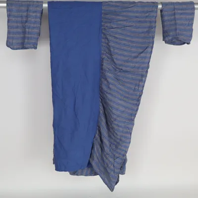 Bed skirt (Blue, Gray) from Jotex Linen