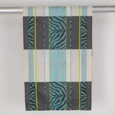Table runner (Blue, Gray, White) from APELT Linen, Polyester