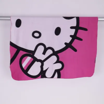 Baby deken (Lila, Wit, Meerkleurig) van Hello Kitty Polyester