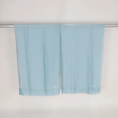 Rideau passe tringle (Bleu) de Kotikulta Polyester
