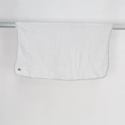 Baby blanket (White) from Little Roomies Cotton