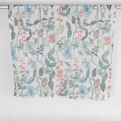 Kanallängd (Vit, Flerfärgad) från Indiska Polyester
