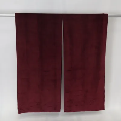 Zonverduisterende gordijnen (Rood) Polyester