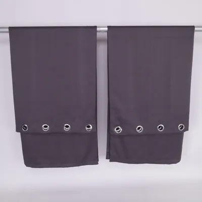 Øjenlågsgardin (Grå) fra IKEA Polyester