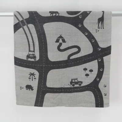 Spielteppich (Grau, Schwarz) von H&M Baumwolle