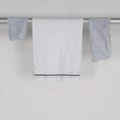 Bäddset (Vit, Blå) från Chicco Bomull