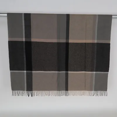 Tæpppe (Grå, Beige) fra Elvang Alpacauld