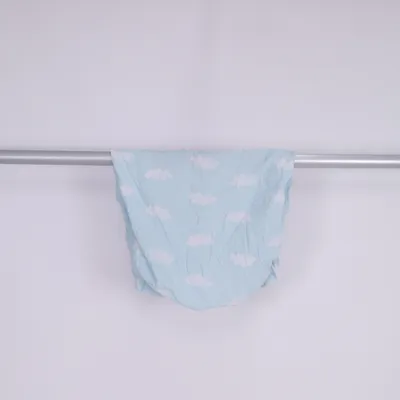 Dra-på-lakan (Turkos, Vit) från IKEA Bomull