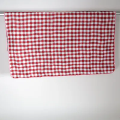 Picnictæppe (Rød, Hvid) fra Rice