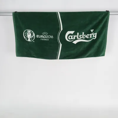 Badlakan (Grön, Vit) från Carlsberg Bomull
