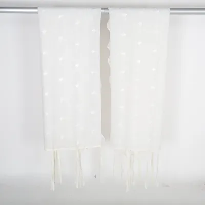 Loop curtain (White) from Lene Bjerre