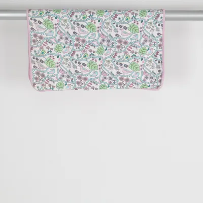 Baby deken (Wit, Roze, Meerkleurig) van Lindex Newborn Organisch katoen
