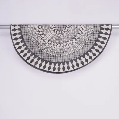 Rag rug (Beige, Gray)