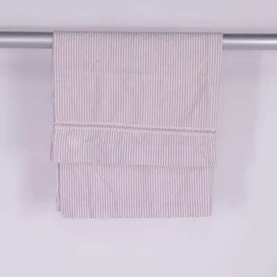 Hissgardin (Beige, Vit) Bomull