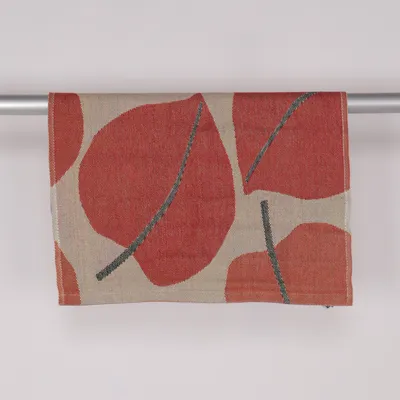 Dörrmatta (Röd, Beige, Flerfärgad) från Ekelund Bomull, Linne