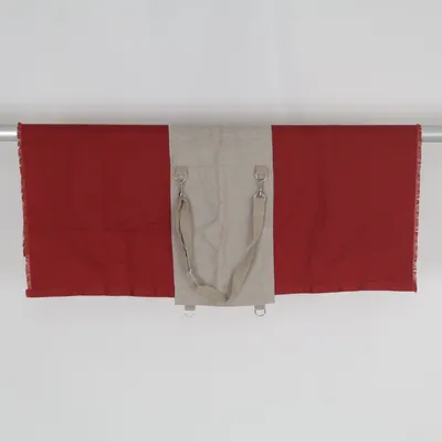 Plaid (Rood, Beige) van Von Hund