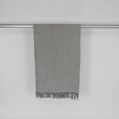 Filt (Grå, Vit) från Klippan Ull