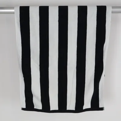 Bath towel (Black, White) from H&M Home Cotton