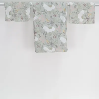 Parure de lit (Vert, Multicolore) de Little Roomies Coton biologique