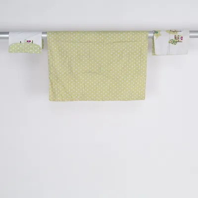Bed set (Green, White) from Kids Concept Cotton