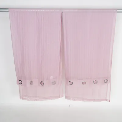 Rideau à œillets (Rose) de Åhléns Polyester