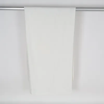Rideau plissé (Blanc) de Boel & Jan Coton, Polyester