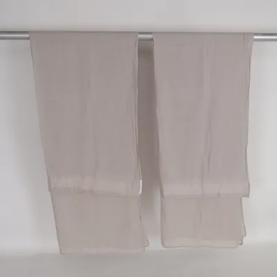 Pleat curtain (Beige) from H&M Home Cotton, Linen