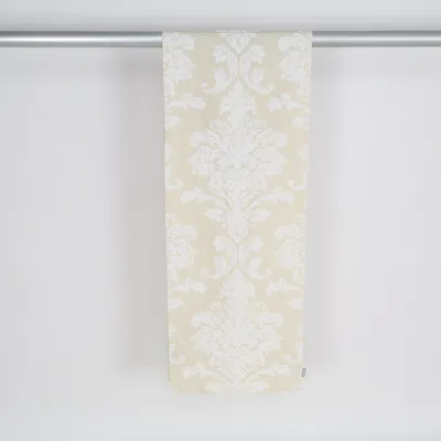 Löpare (Beige, Vit) från Swedish Design Bomull