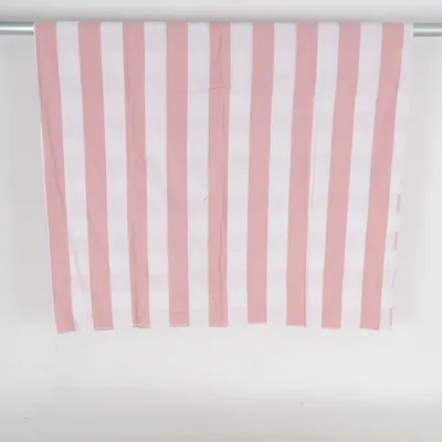 Housse de couette (Rose, Blanc)