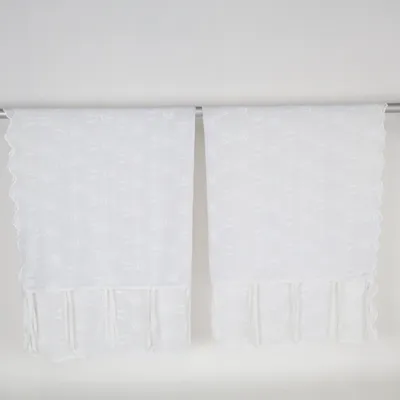 Loop curtain (White) from Lene Bjerre