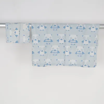 Bed set (Blue, White) from Kids Concept Cotton