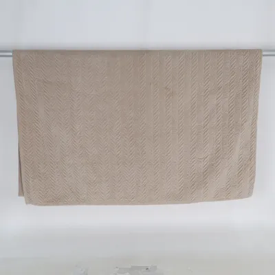 Överkast (Beige) från Åhléns Bomull, Polyester