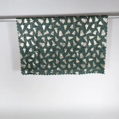 Dug (Grøn, Guld) fra Netto Polyester