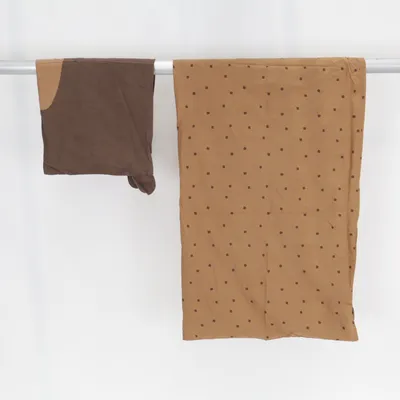 Sengesæt (Brun, Beige) fra H&M Home Bomuld