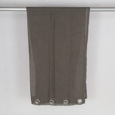 Rideau à œillets (Marron) de Mogihome Lin, Polyester